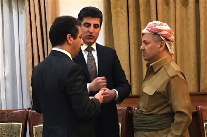 مفاوضات الملف النفطي تشعل الخلاف داخل "البيت البارزاني"