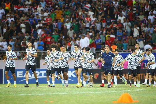 انطلاق مباراة العراق وإيران في نهائي غرب آسيا