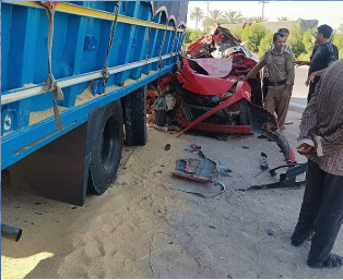 مصرع ثلاثة أفراد من أُسرة واحدة بحادث مروّع في بابل