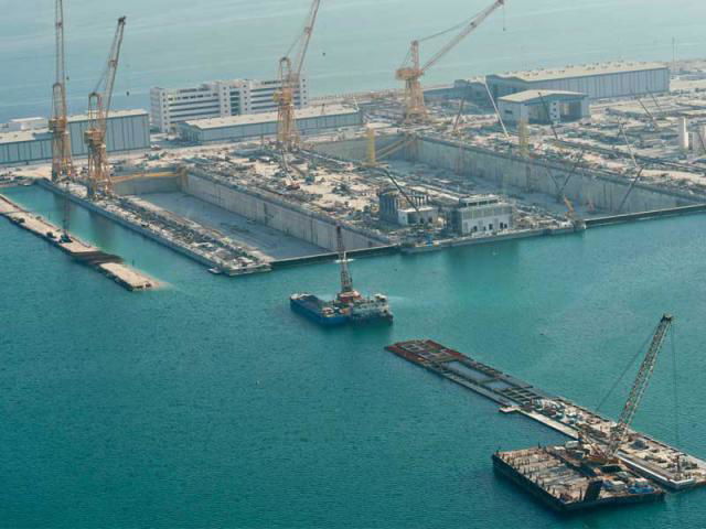 النقل تعلن نسبة إنجاز الأرصفة الخمسة ضمن مشروع ميناء الفاو الكبير