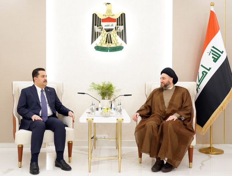 السوداني والحكيم يؤكدان دعم الرؤى والمسارات الحكومية لتحقيق الإصلاحات