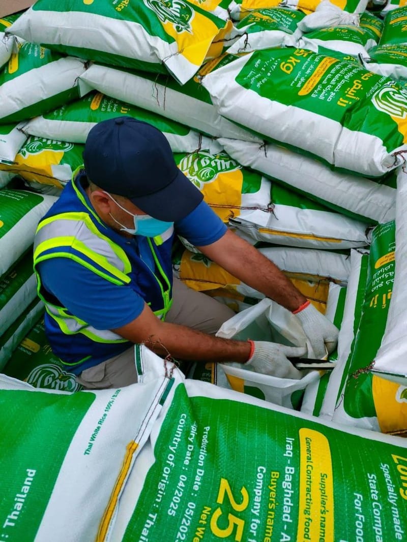 التجارة: وصول (42) ألف طن من الرز لصالح السلة الغذائية