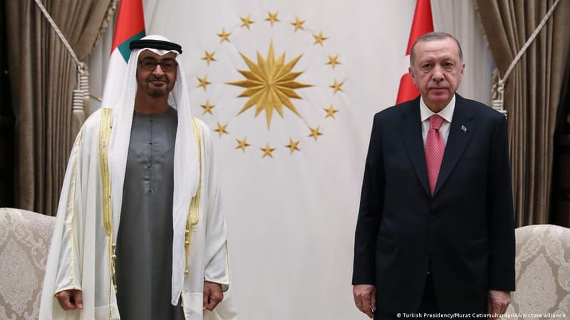 اردوغان يزور الامارات في هذا الموعد