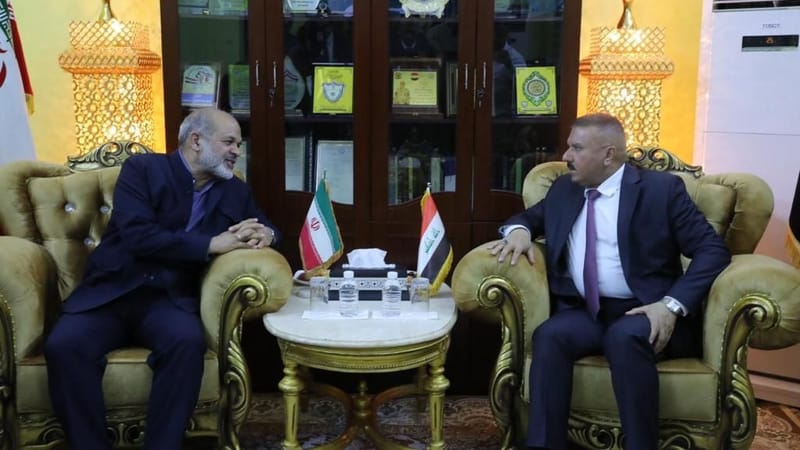 وزير الداخلية ونظيره الايراني يبحثان عقد اجتماع امني والتهيئة لاستقبال زوار الاربعينية