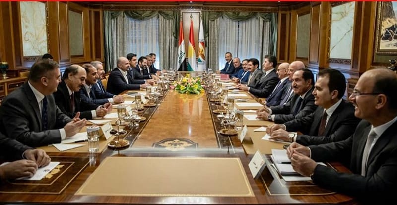 بحث عدة ملفات.. الحزبان الكرديان الرئيسيان يجتمعان في أربيل
