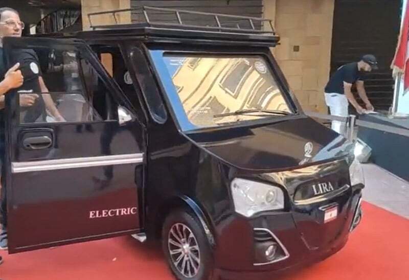 "ليرة" اللبنانية.. أول سيارة كهربائية تُصنع في لبنان