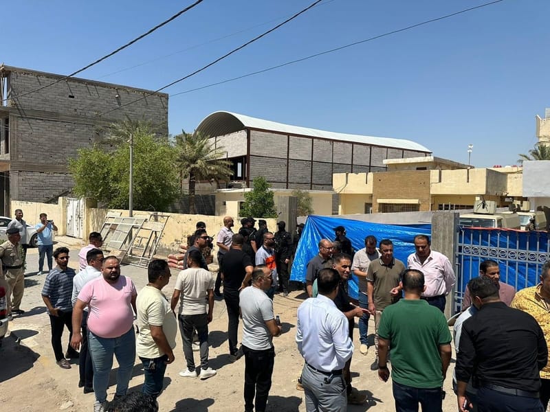 إستخبارات الحشد تقتحم مقرًا لنقابة الصحفيين في الديوانية قيد التأهيل