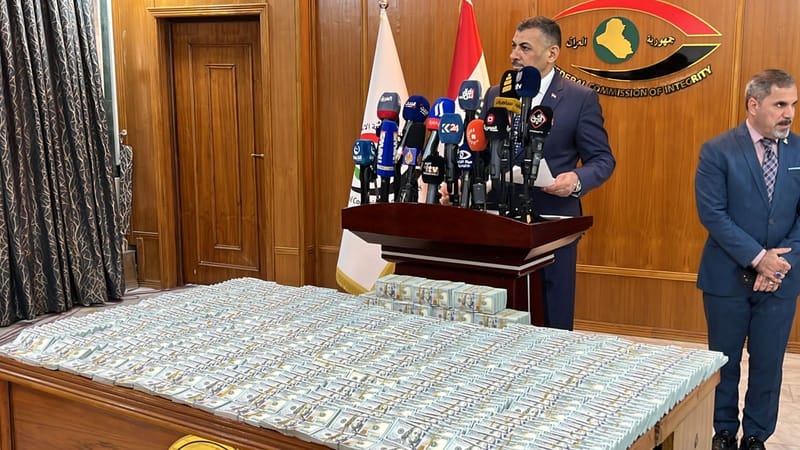رئيس هيئة النزاهة: حجز الأموال المنقولة وغير المنقولة للمعاون الفني لمحافظ بغداد