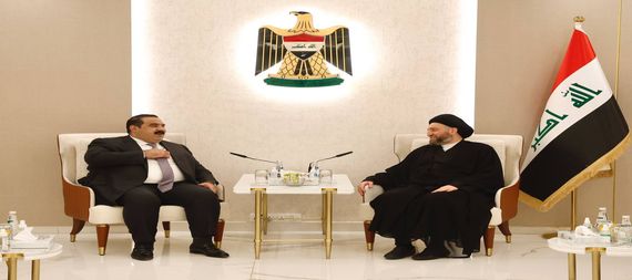 الحكيم والسامرائي يبحثان تطورات المشهد السياسي في العراق والمنطقة
