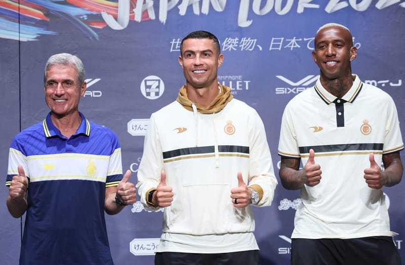 كريستيانو رونالدو سفيرا للكرة السعودية في اليابان