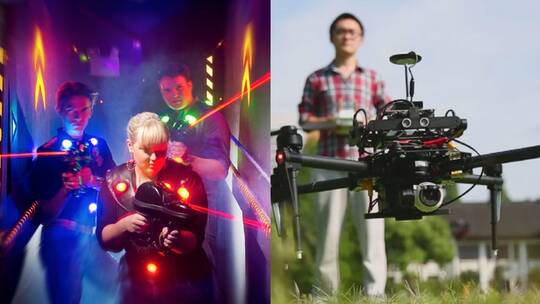 الاعتراف بسباقات الطائرات بدون طيار والقتال بالليزر رياضات في روسيا