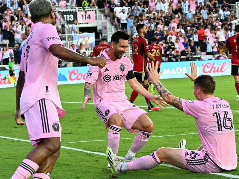 ميسي يواصل التألق ويسجّل هدفين لإنتر ميامي