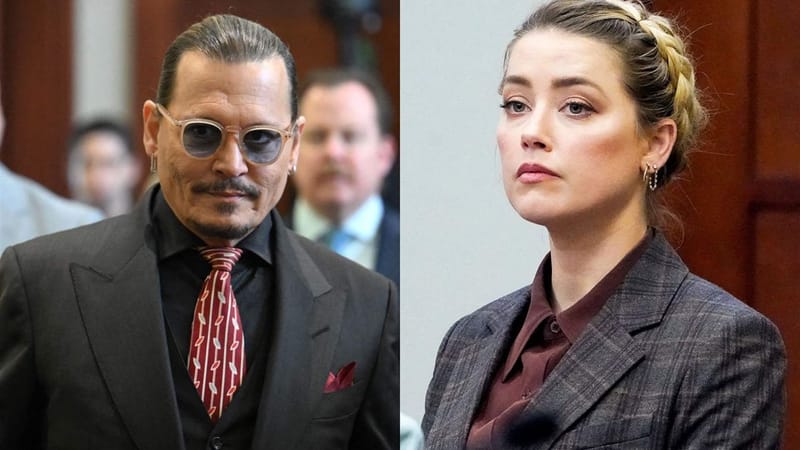 فعلتها نتفليكس..عرض المقطع الدعائي الأول لوثائقي محاكمة جوني ديب وآمبر هيرد