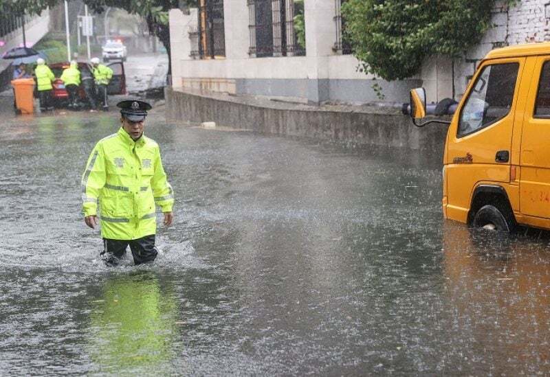 مصرع 14 شخصا بسبب الفيضانات في الصين