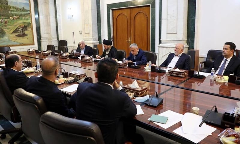 بحضور السوداني.. تفاصيل اجتماع الإطار التنسيقي ووفد الحزب الديمقراطي