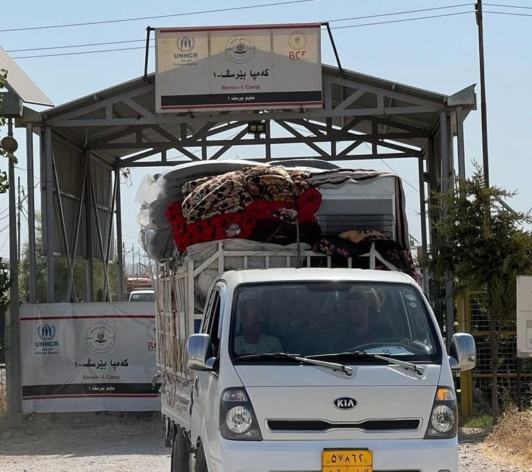 الهجرة تعلن عودة (100) نازح إيزيدي إلى مناطق سكناهم الأصلية في سنجار