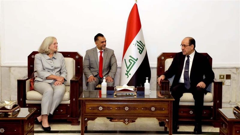 لمناقشة عدة ملفات.. المالكي ورومانسكي على طاولة واحدة