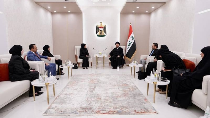 الحكيم: الهدوء الذي يعيشه العراق يوفر بيئة مثالية للشروع بقوانين "هامة"