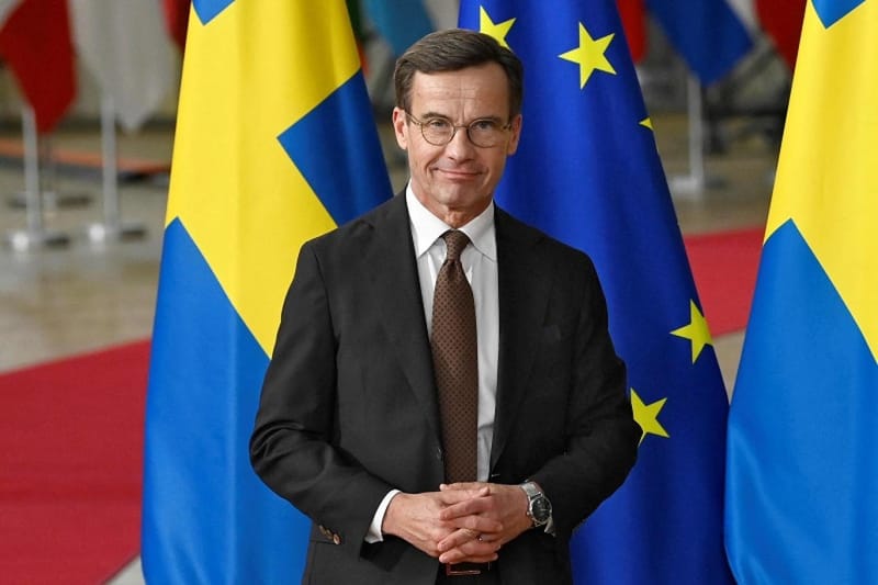 رئيس الوزراء السويدي: ندعم مساعي أوكرانيا للانضمام إلى الاتحاد الأوروبي