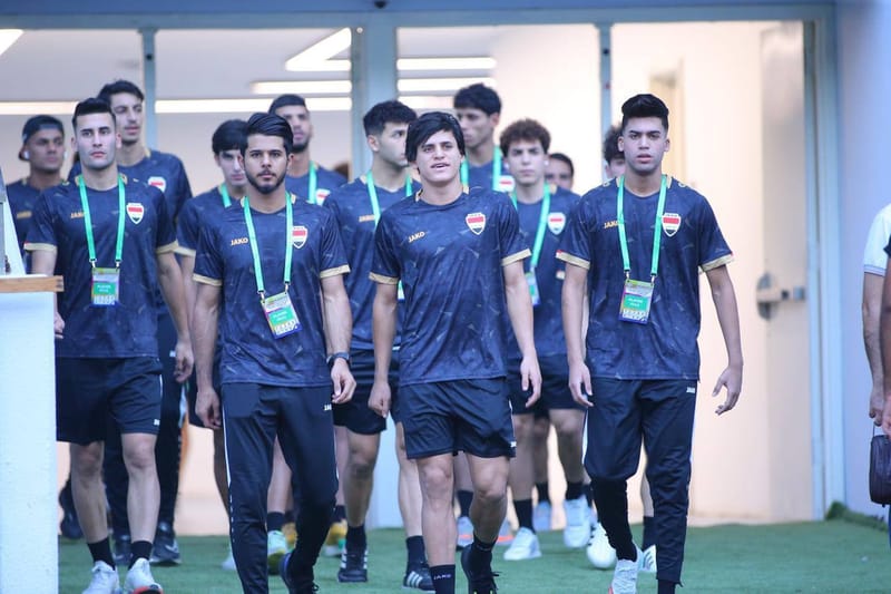 التشكيلة الأساسية للمنتخب الأولمبي العراقي أمام نظيره السوداني