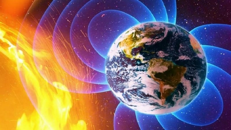 الأرض تواجه موجة مزدوجة من العواصف المغناطيسية