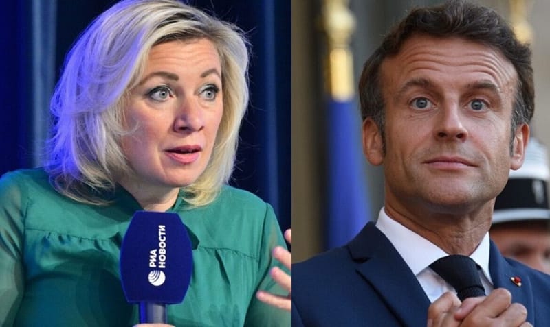 زاخاروفا ترد على ماكرون: الغرب يخطو خطوة واحدة نحو الاستفاقة