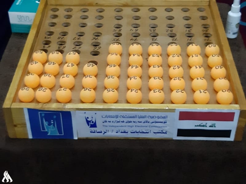 المفوضية تحدد موعد إجراء قرعة أرقام المرشحين والأحزاب والتحالفات