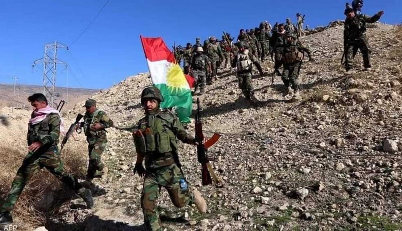 البيشمركة تؤشر تناقص "مفارز داعش" بين كوردستان وصلاح الدين وانخفاض "عمليات الخطف"