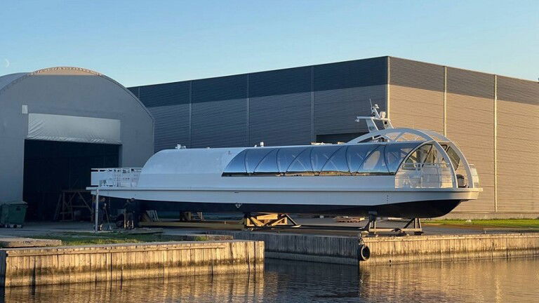 روسيا تنزل إلى المياه سفينة نقل مدني مميزة صنعت بمكونات محلية خالصة