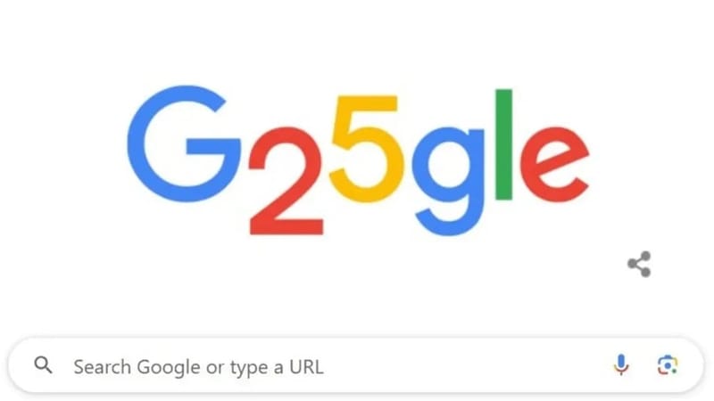 "غوغل" يحتفل بميلاده الـ25 ورئيس عملاق البحث يوجه رسالة