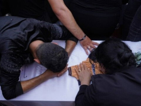 عريس قاعة الحمدانية يشرح كيفية نجاته هو وزوجته من الحريق