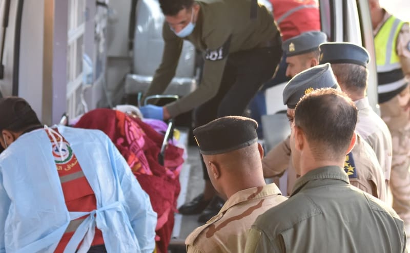 رئيس الوزراء يُوفد مستشاره لشؤون الصحة لتفقد مصابي حريق الحمدانية في المستشفيات التركية