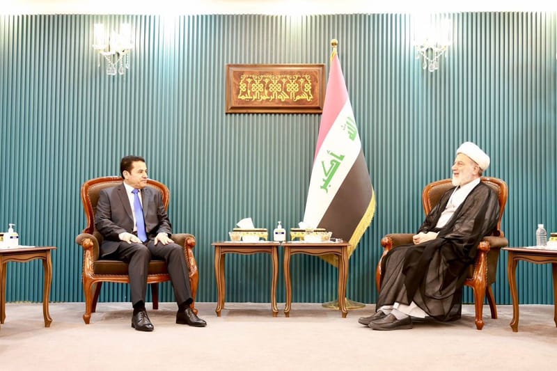 الأعرجي يبحث مع الشيخ همام حمودي مجمل الأوضاع السياسية وتداعيات "طوفان الأقصى".