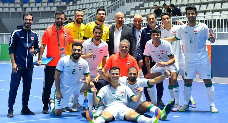 العراق يفوز بسباعية نظيفة على كمبوديا في تصفيات آسيا لكرة الصالات