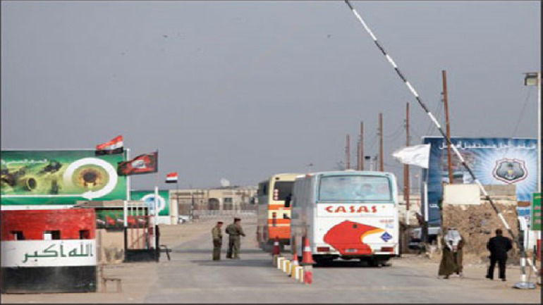 عبر كمرك سفوان الحدودي.. تصدير منتجات عراقية الى الكويت