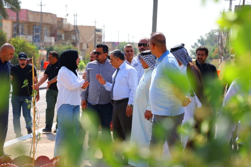 محافظ بغداد يعلن المباشرة بمشاريع مجاري 7 أحياء في المحمودية