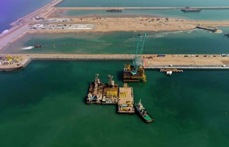 النقل تعلن نسبة إنجاز الأرصفة الخمسة ضمن مشروع ميناء الفاو الكبير