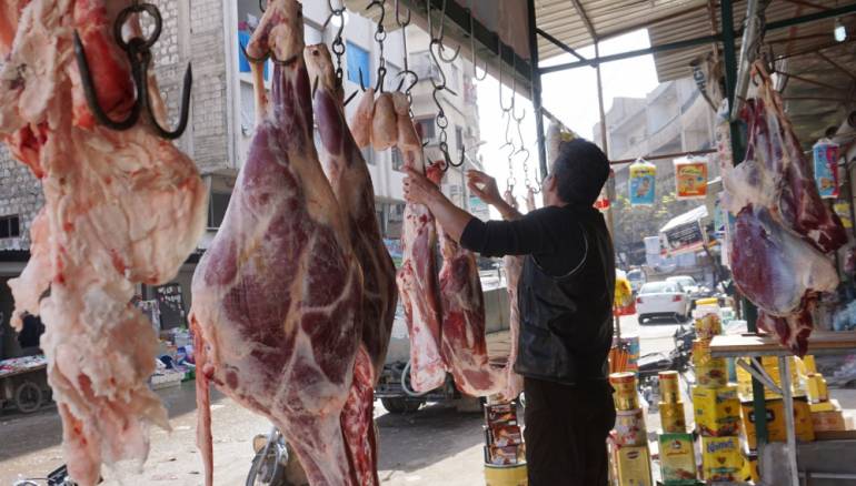 ارتفاع اسعار اللحوم يحرم الفقراء من شرائها