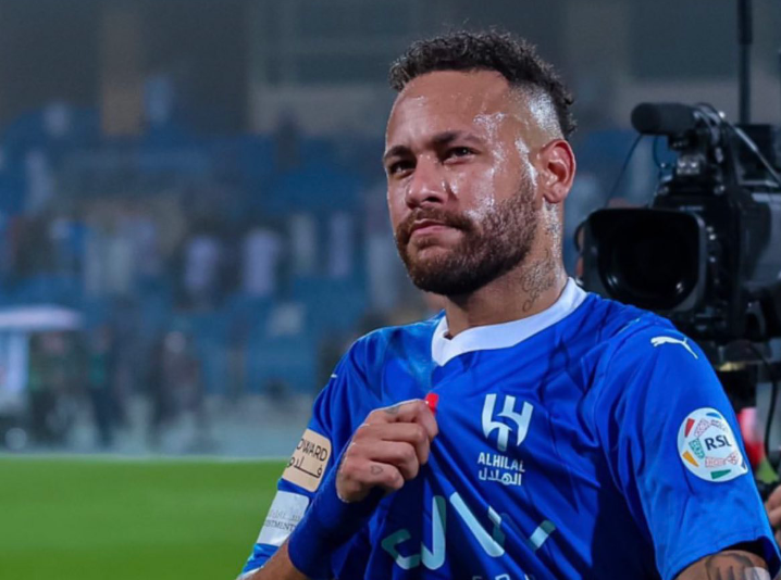 نيمار يوجه رسالة إلى جماهير الهلال بعد إجرائه جراحة الصليبي