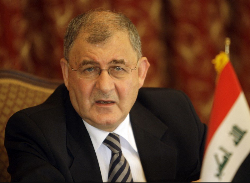 الرئيس رشيد: النجاح الأمني الكبير في العراق يساعد على الارتقاء بالعلاقات الخارجية