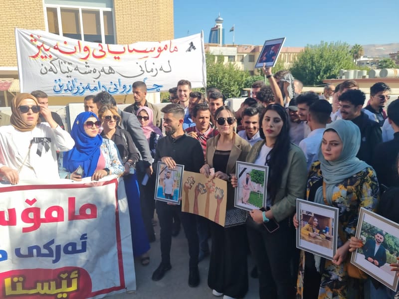 صباح "غاضب" في السليمانية.. تظاهرات في قلب المدينة وغلق لطرق رئيسة