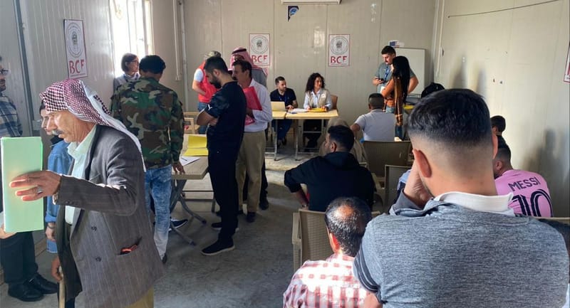 عودة 170 نازحاً أيزيدياً من مخيم شاريا في دهوك إلى سنجار