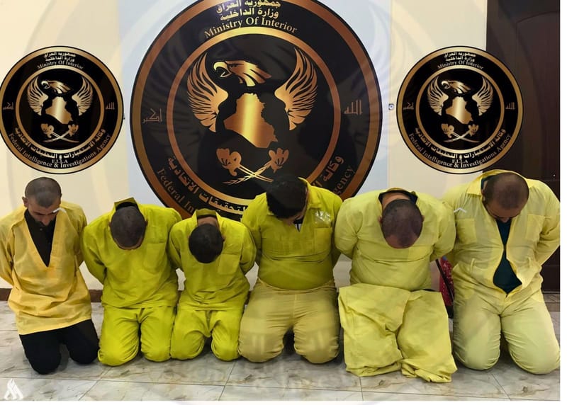 الاستخبارات تطيح بأحد عشر إرهابياً في نينوى