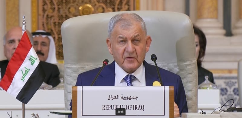 العراق يدعو لإقامة دولة فلسطينية ويندد بالانتهاكات الإسرائيلية للقوانين الدولية