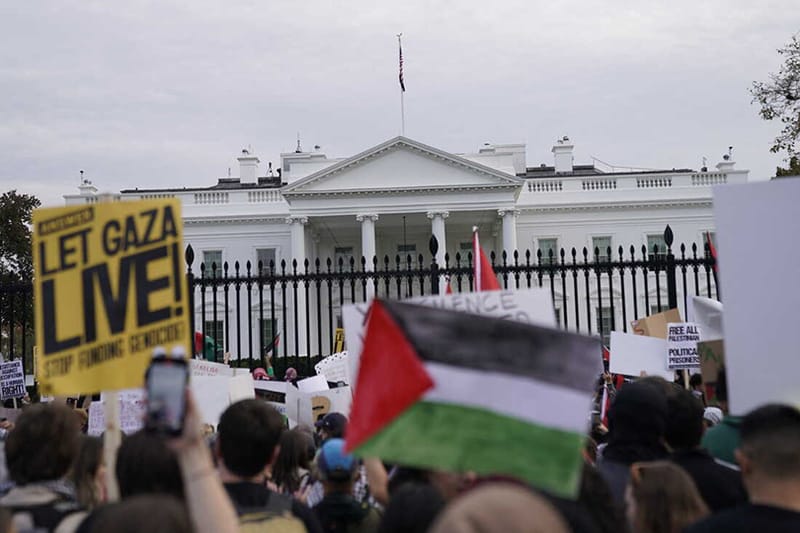 تظاهرات الغربيين المؤيدة لغزة