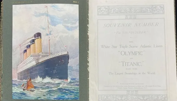 بيع قائمة طعام أصلية لـ"تيتانيك" بأكثر من 80 ألف دولار