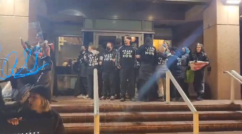 صدامات بين متظاهرين يهود داعمين لغزة والشرطة في واشنطن