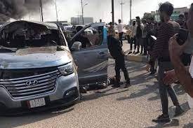 البصرة في حداد بعد مصرع 14 شخصاً بينهم أطفال بحادث سير مأساوي