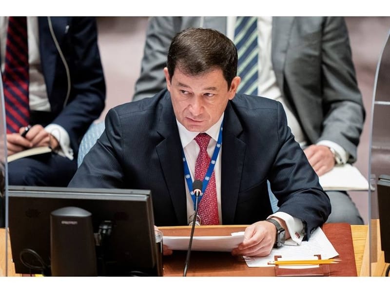 بالعربية.. المندوب الروسي بمجلس الأمن ينتقد أمريكا