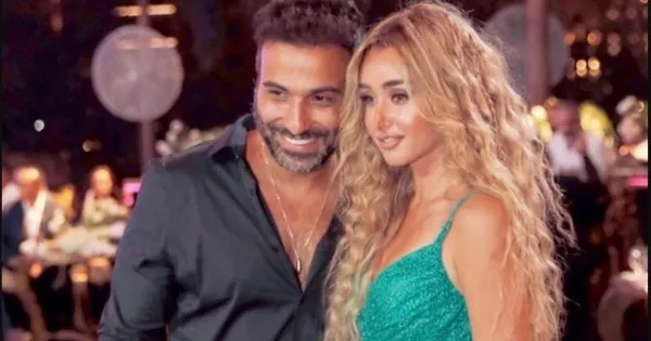 أول لقاء يجمع هنا الزاهد وأحمد فهمي منذ طلاقهما- بالصور